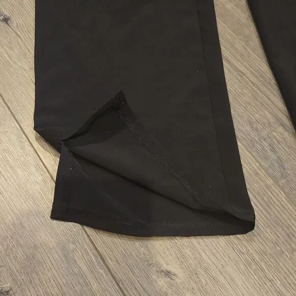 Womens Scrubstar Black Pants Medium Pettite - Picture 2 of 6